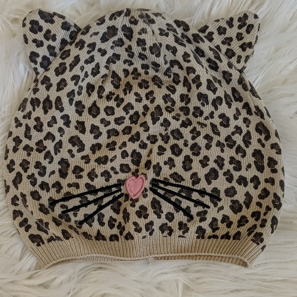 Children's Place Leopard Print Toque - Picture 2 of 4